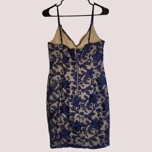 Blue Lace Dress - Picture 2 of 2